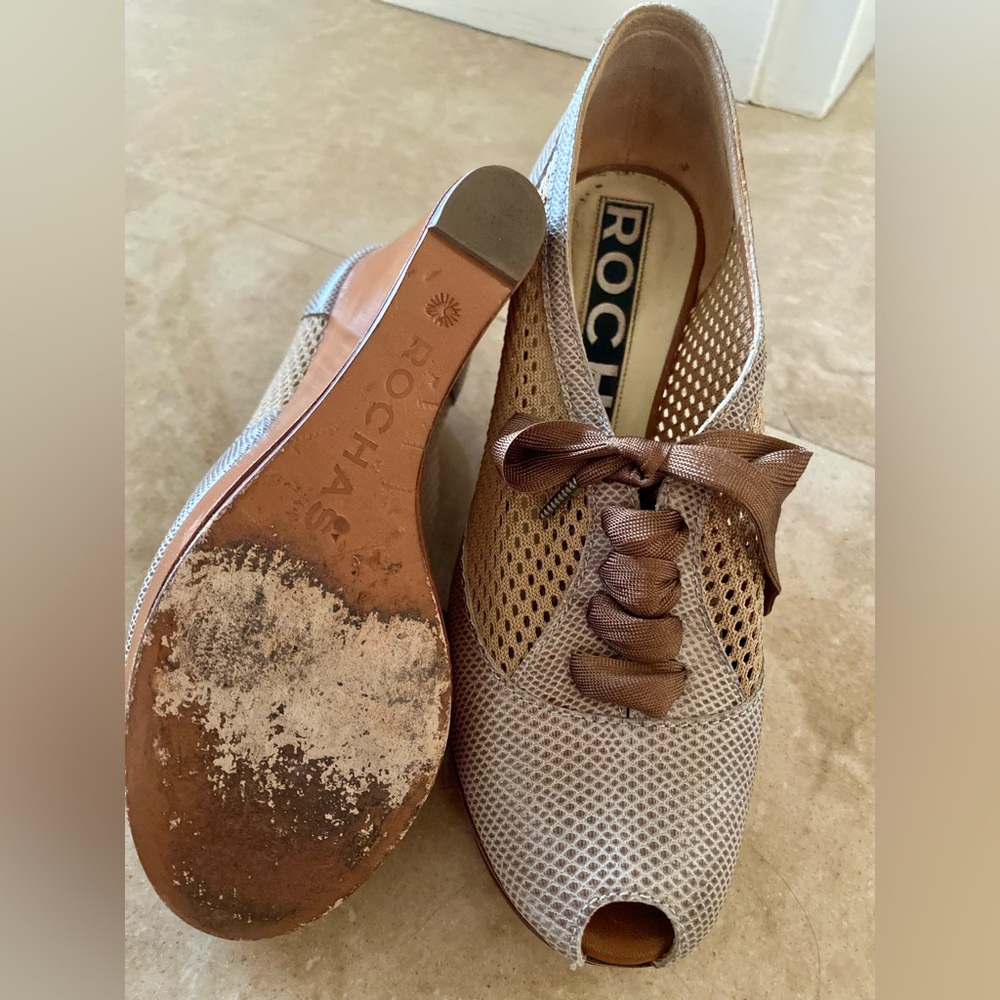 Simone Rocha neutral platform pumps - size 7 - Picture 3 of 5
